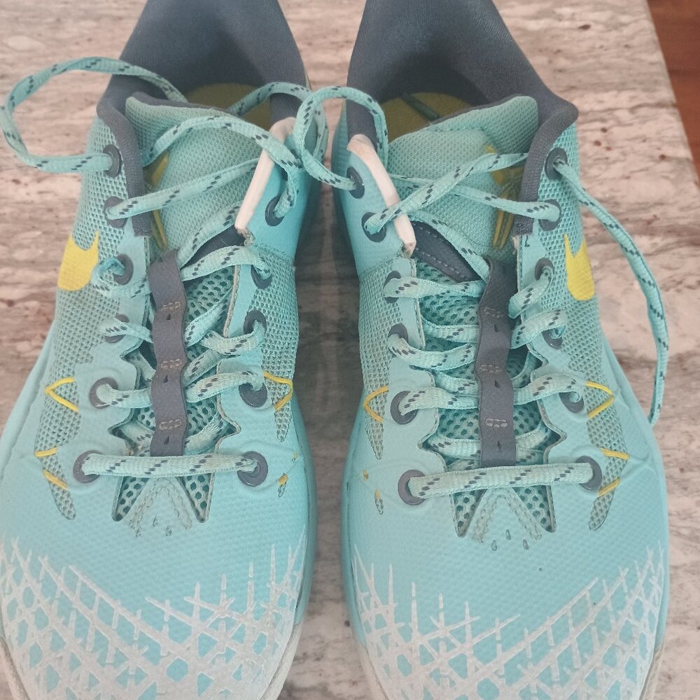 Nike Mens Kobe Venomenom 4 Polarized Blue/Venom Green